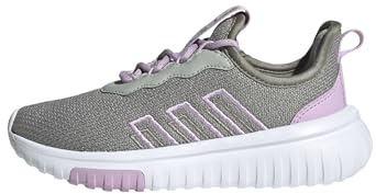 adidas KAPTIR Flow 2.0 Shoes Kids, Scarpe Unisex-Bambini, off White/Wonder White/Lucid Pink, 33 EU