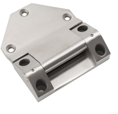 Cerniera in acciaio inox per carichi pesanti, 500 kg, progettata per porte sicure, armadi e per carichi pesanti