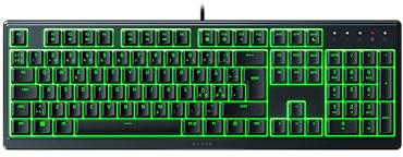 Razer Ornata V3 X - Gaming-tangentbord med låg profil (tysta membranbrytare, UV-belagda knappsatser, hållbar, spilltålig design, ergonomiskt skrivstöd) NORDIC-Layout | Svart