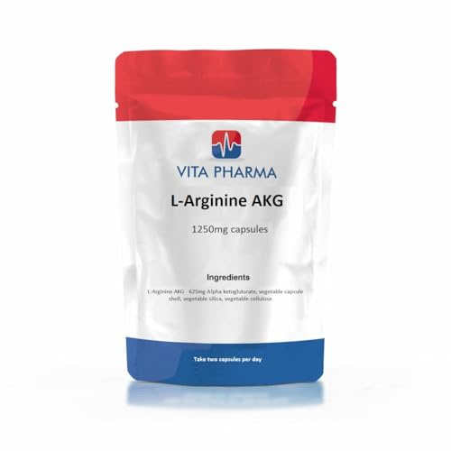 VITA PHARMA L-Arginine AKG 1250mg 240 Capsules