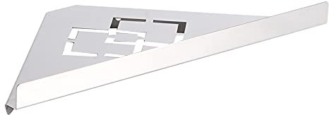 YWBL-WH Organizer per Doccia, Portaoggetti per Doccia Ad Angolo Organizzatore per Vasca da Bagno Ad Angolo per Doccia in Acciaio Inossidabile per di Hotel Domestico Lucidatura