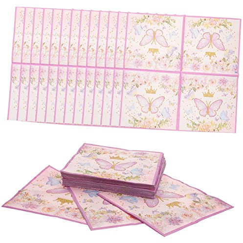 FRCOLOR Tovaglioli di Carta Decorativi per Feste Stampa Colorata Tovaglioli in Fantasia per Maternità per Articoli per Feste