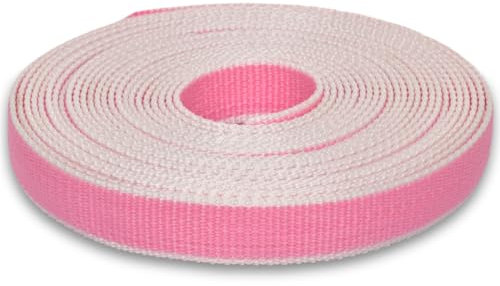 Corderie Italiane 006041986 Cintino per tapparelle, Colore Rosa Flu in Polipropilene, 22 mm, 7,5 mt