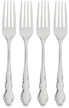 Oneida 2766004G Dover Fine Flatware Dinner Forks, Set of 4