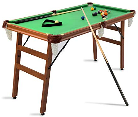 HLC Table de Billard Pliante pour Enfants avec Boules Cadeaux pour Rnfants Adultes