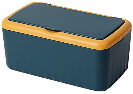 URFEDA Boîte à Lingettes Humides, Rangement Boite de Mouchoirs en Papier, Distributeur de Lingettes Humides avec Couvercle, Boîtes à Lingettes Bebe, Distributeur de Lingettes pour Maison Bureau