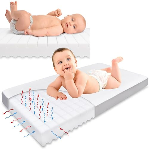 Manufaktura Materacy Babymatratze 70x140 Kindermatratze Babybett Matratze 70 x 140 cm Reisebett Oeko-Tex-Zertifiziert 140x70