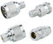 ACONRFTOL 4er-Pack N auf F Koax Adapter Kit: N-Typ Stecker/Buchse auf F-Typ Stecker/Buchse RF Koaxialstecker für Antenne/Analysator/Router/Booster Systeme