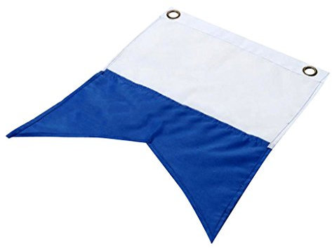 Timcryxient Panneau de plongée avec drapeau alpha pour bateau de plongée