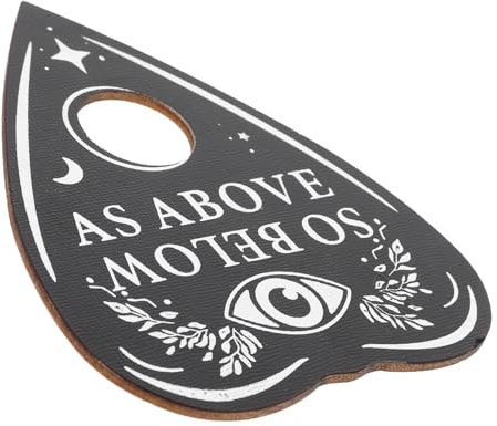 KONTONTY Pendel-antwortbrett Hölzernes Wahrsagependelbrett Für Anfänger Heimdekoration Partyspiel