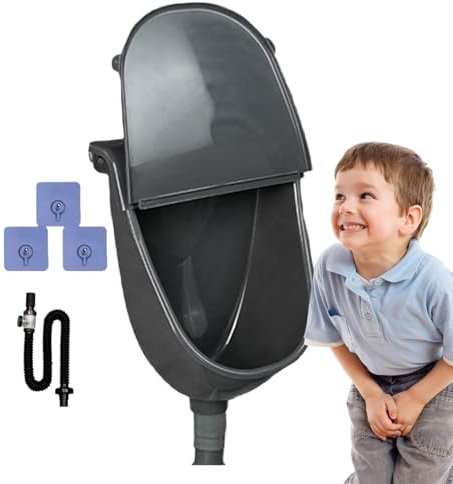 Wasserlose Urinal Mit Deckel Für Männer, Wandurinal Für Den Außenbereich Mit Ablaufschlauch, Tragbare Urinabscheider Für Jungens Und Männer, Camping, Wohn-mobil, Garten