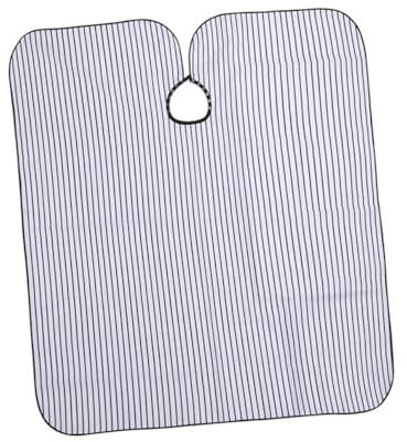 Healifty Mantellina da Parrucchiere Bottone Automatico per Taglio Chioma, Grembiule Leggero e Resistente, Mantello Protettivo per Tintura e Permanente, per Saloni Professionali