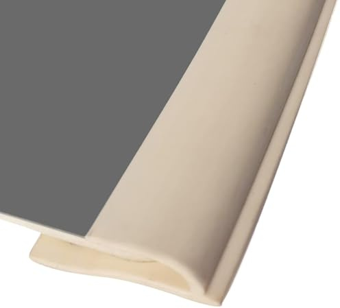 Nastro biadesivo resistente per moquette, rimovibile, antiscivolo, per tappeti, pavimenti in legno e uso esterno, beige, 3,5 cm x 500 cm, adesivo forte, facile da usare