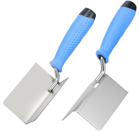 Spatola angolare professionale in acciaio inox per intonacatura e ristrutturazione degli angoli