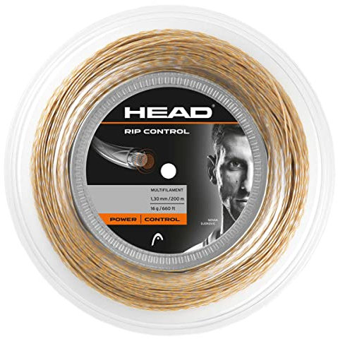 HEAD Unisex-Erwachsene RIP Control Rolle Tennis-Saite, orange, 17