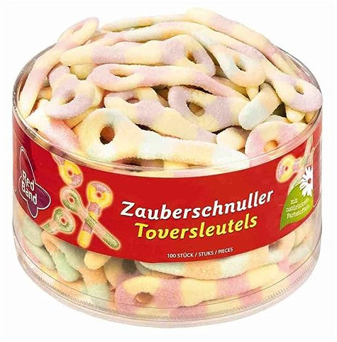 Red Band Schaum Zauberschnuller - 1er Pack (1 x 900 g Dose) - Schaumzucker Fruchtgummi - Zauberhaft in Geschmack, Look und Konsistenz - Einfach magisch - Holländische Qualität