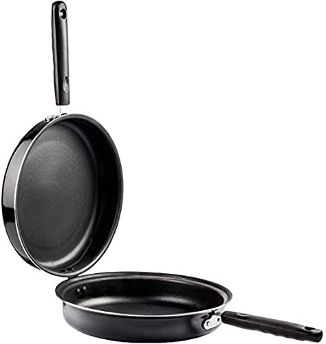 VIER 301 Bratpfanne, Aluminium, Schwarz