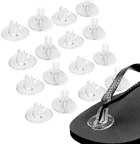 Séparateur Sandales En Silicone Sandale Tong En Gel Silicone D'orteils Sandale En Gel Pour Les Sandales Sandale Tong En Gel De Silicone pour Protection Contre La Douleur Et Les Ampoules (8 Paires)