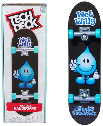 Tech Deck, World Industries Handboard, Mini Skateboard Autentici, Giocattoli per Bambini e Bambine da 6 Anni in su (da Usare Solo con Le Mani)
