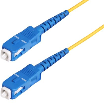 StarTech.com Cavo in fibra ottica simplex monomodale OS2, SC a SC (UPC) da 100m, 9/125µm, 40G/100G, Cavo patch in fibra LSZH