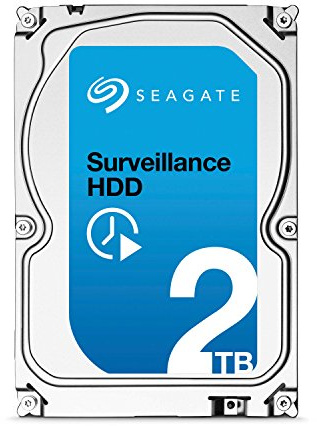 Seagate Surveillance HDD - 2 TB - interne Festplatte, ST2000VX003 (3,5 Zoll), 64 MB Cache, SATA III für den Überwachungsbereich