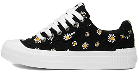 Rocket Dog Women's Cheery Sneaker, Black1, 5 UK