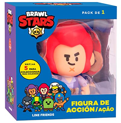 Bizak Brawl Stars Figura de Acción Pack 1 en Caja - Colt. Figuras del Juego multijugador de Combate, articulada 11 cm (64116011)