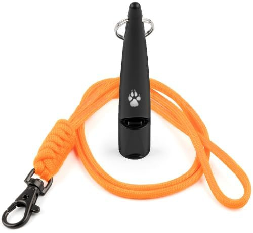 TDL Gun Dog Whistles for Recall Training with Orange Lanyard