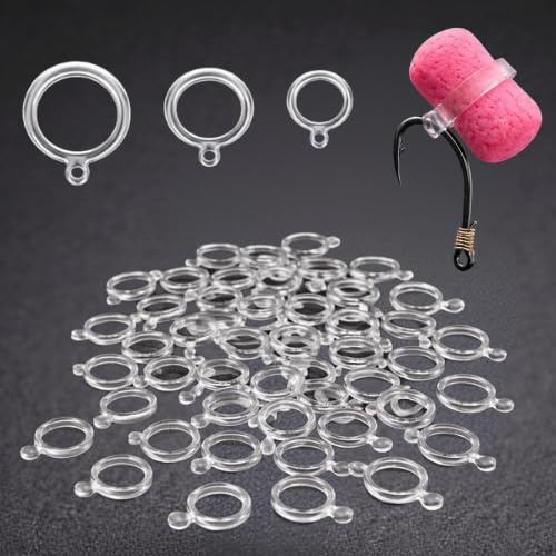 Fishing Pellet Bands Size S M L - Perfect for 4-20 mm Pellets - Durable and Flexible Bait Bands for Carp and Tench Fishing