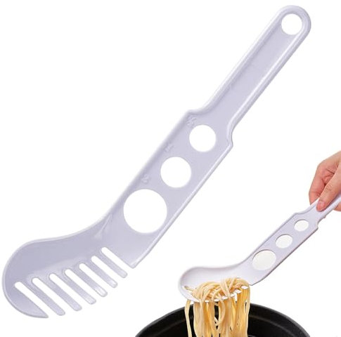 Spaghettimätverktyg - spaghettisked | portionskontroll pasta slev verktyg för matlagning | mäta portionskontroll köksredskap | multifunktionella spagettiredskap för restauranger, skolor, hem