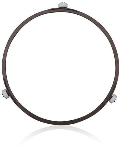 Anillo Giratorio Microondas, 17,8cm Rueda para Anillo Plato Giratorio Microondas Soporte para Bandeja de Placa de Vidrio Anillo Giratorio para Microondas para Placas de Vidrio de 24,5 a 27cm