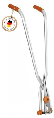 PROFI-PARTNER Ultraleichte Multiwinkel-Heckenschere 90cm - Gartenschere mit 180° verstellbarem Kopf - Astschere für hohe Hecken & bodennahe Pflanzen – Kraftsparende Gartenschere mit 3 Jahren Garantie