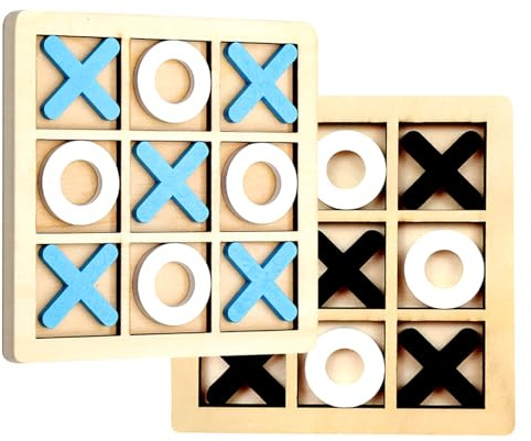 Tupinerq 2 set med 2 färger, klassiskt familjespel, 14 cm, för vuxna