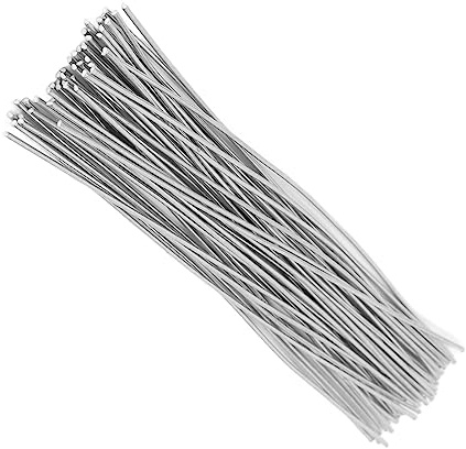 Rengue 50 Varillas de Soldadura de Aluminio con Núcleo Fundente, Varillas para Soldar, Alambre de Soldadura a Baja Temperatura, 400 °C, No Requiere Fundente para Aleación de Aluminio,