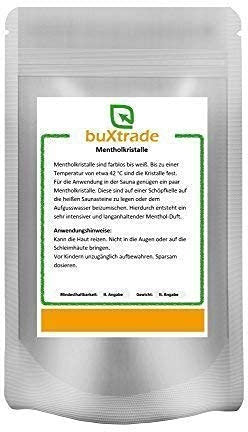 2 kg Mentholkristalle Menthol Kristalle Sauna Kristalle Minzöl Aufguss Aufguß