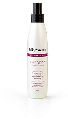 Hairshine UV 200 ml Dening Hair Belle Madame – pour perruques en cheveux naturels, perruques synthétiques, perruques, extensions de cheveux, extensions de cheveux