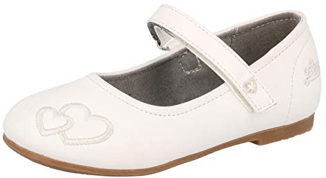 Lico Alicia V Mädchen Geschlossene Ballerinas, Weiß, 32 EU