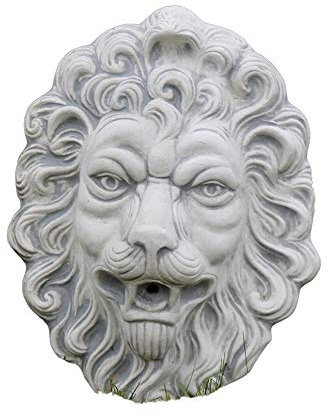 Cadekor. 802931 Lion Gargouille en relief pour jardin
