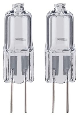 Paulmann 83149 - Juego de 2 bombillas halógenas de bajo voltaje (G4, 12 V, luz blanca cálida, 2 x 11 W, intensidad regulable, 2900 K, G4)