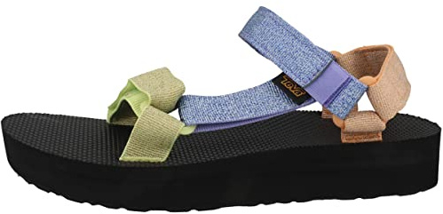 Teva Women's Midform Universal Sandal, Metallic Lilac Multi, 4 UK