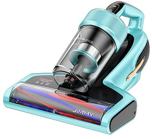 Jimmy BX7 Pro Mattress Vacuum Cleaner with Dust Mite Sensor, UV Lamp Sterilization, Mattress Cleaning Machine Bed Vacuum Cleaner 700W with Ultrasound, LED Screen for Bed, Sofa and Upholstery- Blue