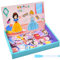 Aolso Magnetisch Anziehpuppen, Princess Magnetisches Ankleidespielset, Künstler zum Ankleiden, Verkleide Dich als Prinzessin Magnetisches Puzzlespielzeug, Prinzessin-Anziehspiel, Magnetspiel