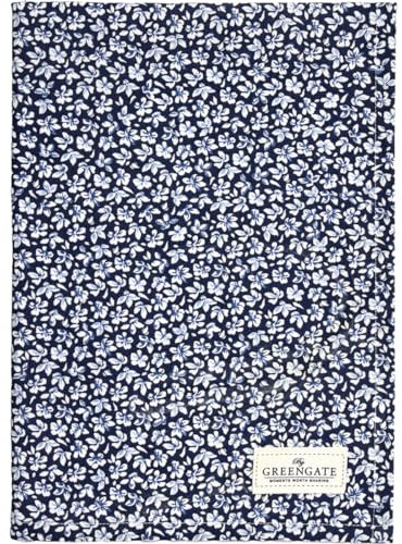 GreenGate Dahla Geschirrtuch Blue 70x50cm