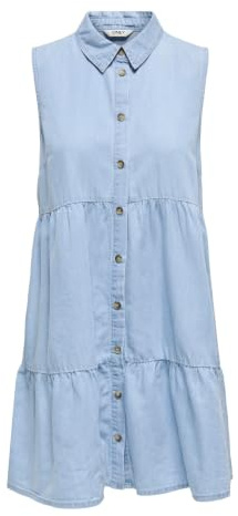 ONLY Onlbea Siesta SL Dnm Dress Bj Onlbea Siesta SL Dnm Dress Bj Mujer (Pack de 1)