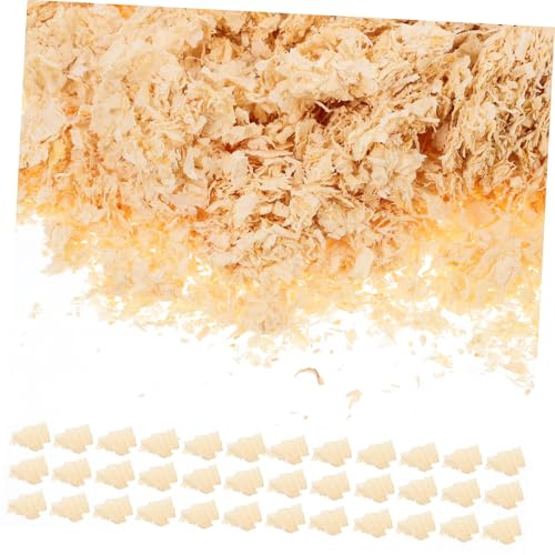 POPETPOP Pet Bedding Supplies 500g Wood Shavings Rabbit Litter Pellets Chicken Coop Bedding