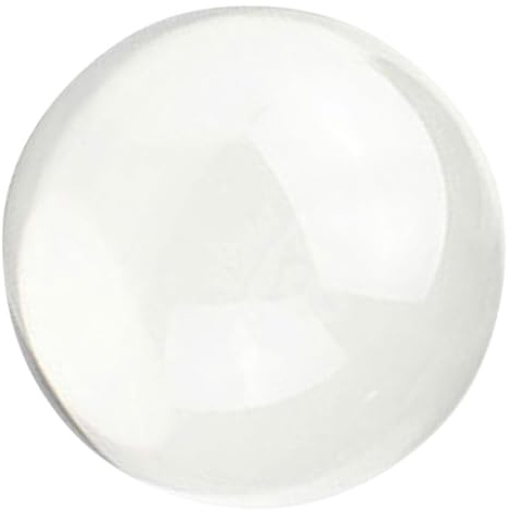 Vaguelly Palla da Giocoleria Trasparente in Acrilico Non Danneggia le Mani Esercizio di Coordinazione per Spettacoli Acrobatici per Artisti Professionisti
