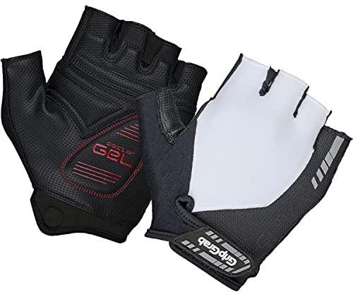 GripGrab ProGel Fahrradhandschuhe Sommer - 4mm DoctorGel Polster Halbfinger