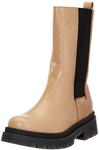 Tom Tailor Damen 4290206 Chelsea-Stiefel, Hazel, 38 EU