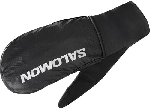 Salomon Fast Wing Winter Handschuhe Unisex, leicht, Schutz, Vielseitigkeit, Deep Black, L