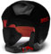 Briko Vulcano 2.0, Helmet Uni Erwachsene, Schwarz, L